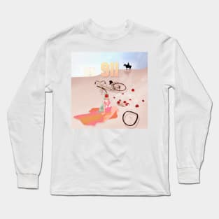 Illusions of the Desert Illustration Long Sleeve T-Shirt